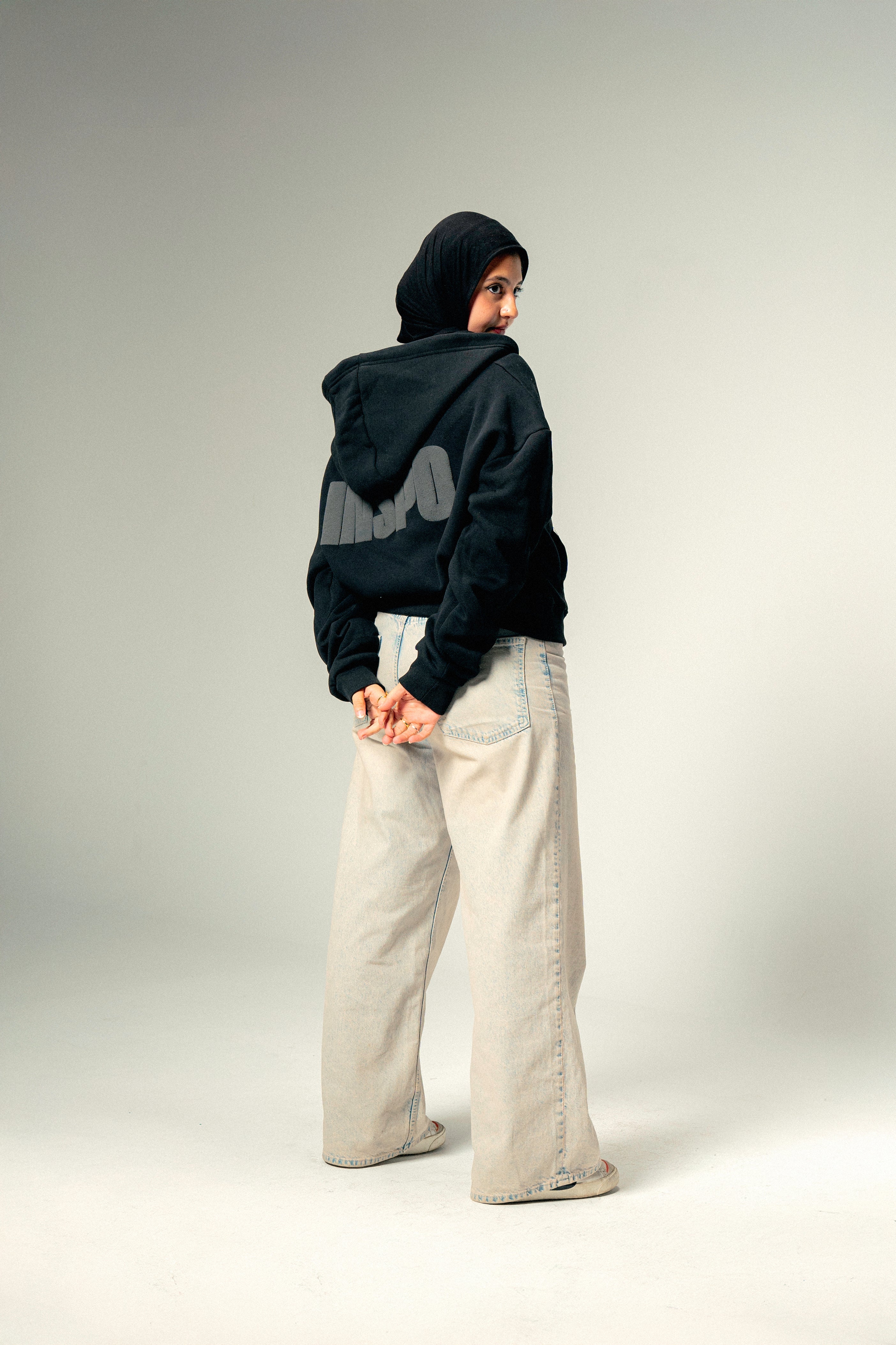 Double Zipper Jacket - Black